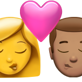 Ciuman - Wanita: Tanpa Warna Kulit, Pria: Warna Kulit Sedang untuk Apple iOS 26.4