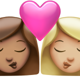 Bisou: Femme, Femme, Peau Légèrement Mate, Peau Moyennement Claire pour Apple iOS 26.4