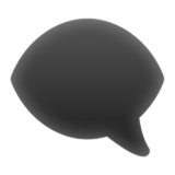 Left Speech Bubble for Apple iOS 26.4