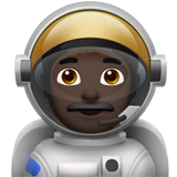 Antariksawan pria: warna kulit gelap untuk Apple iOS 26.4