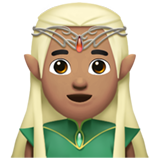 Elfo Homem: Pele Morena para Apple iOS 26.4