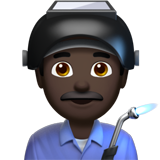 Ouvrier: Peau Foncée pour Apple iOS 26.4