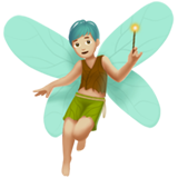 Manlig älva: mellanljus hy för Apple iOS 26.4