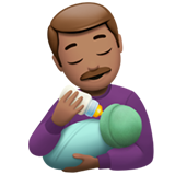 Homme Allaitant Un Bébé: Peau Légèrement Mate pour Apple iOS 26.4
