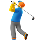 Homem Golfista para Apple iOS 26.4
