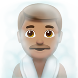 Homem Na Sauna: Pele Morena para Apple iOS 26.4