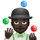 Jongleur: Peau Foncée pour Apple iOS 26.4