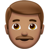 Homem: Pele Morena para Apple iOS 26.4