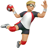 Handballeur: Peau Moyennement Claire pour Apple iOS 26.4