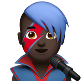 Apple iOS 26.4의 경우 남자 가수: 검은색 피부