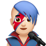 Chanteur: Peau Claire pour Apple iOS 26.4