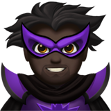 Penjahat super pria: warna kulit gelap untuk Apple iOS 26.4