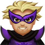 Super-Vilain Homme: Peau Moyennement Claire pour Apple iOS 26.4