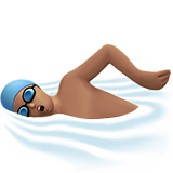 Nageur: Peau Légèrement Mate pour Apple iOS 26.4