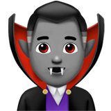 Vampire Homme: Peau Légèrement Mate pour Apple iOS 26.4