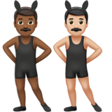 <p>Pria dengan Telinga Kelinci: Warna Kulit Sedang-Gelap, Warna Kulit Terang</p> untuk Apple iOS 26.4