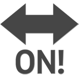 Strzałka z napisem ON! dla Apple iOS 26.4