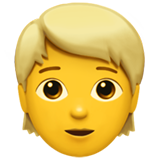Person: Blond Hair for Apple iOS 26.4
