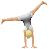 Pessoa Fazendo Estrela: Pele Morena Clara para Apple iOS 26.4