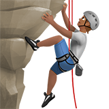 Dağcı kişi: orta cilt tonu için Apple iOS 26.4