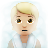 Pessoa Na Sauna: Pele Morena Clara para Apple iOS 26.4