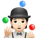 Personne Qui Jongle: Peau Claire pour Apple iOS 26.4