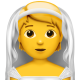 Person Mit Schleier für Apple iOS 26.4