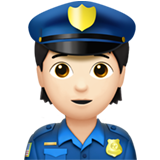 Officier De Police: Peau Claire pour Apple iOS 26.4
