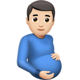 Homem Grávido: Pele Clara para Apple iOS 26.4