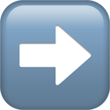 Pil mod højre for Apple iOS 26.4