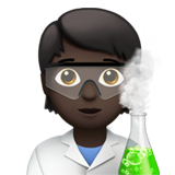 Scientifique: Peau Foncée pour Apple iOS 26.4