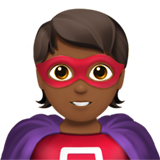 Superbohater: karnacja średnio ciemna dla Apple iOS 26.4