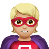 Siêu anh hùng: màu da sáng trung bình cho Apple iOS 26.4