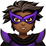 Penjahat super: warna kulit gelap-sedang untuk Apple iOS 26.4