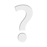 White Question Mark for Apple iOS 26.4