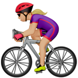 Mulher Ciclista: Pele Morena Clara para Apple iOS 26.4