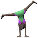 Mulher Fazendo Estrela: Pele Escura para Apple iOS 26.4