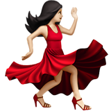 Người phụ nữ đang khiêu vũ: màu da sáng cho Apple iOS 26.4