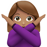 第禁止手势女: 中等肤色号为第Apple iOS 26.4号