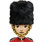 Vrouwelijke wachter: lichtgetinte huidskleur voor Apple iOS 26.4