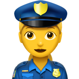 Woman Police Officer for Apple iOS 26.4