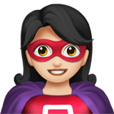 Super-Heroína: Pele Clara para Apple iOS 26.4