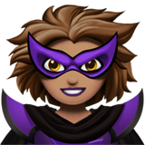 Penjahat super wanita: warna kulit sedang untuk Apple iOS 26.4