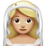 Femme Avec Voile: Peau Moyennement Claire pour Apple iOS 26.4