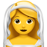 Frau Mit Schleier für Apple iOS 26.4