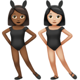 Women dengan Telinga Kelinci: Ton kulit sedang-cerah, Ton kulit terang untuk Apple iOS 26.4