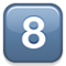 8 tuşu