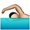 Yüzen kişi