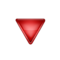 Triângulo Vermelho Para Baixo