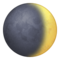 Lua Crescente Côncava